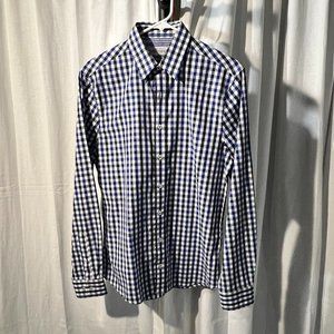 Brand new Nick Graham Modern Fit Plaid Button-up